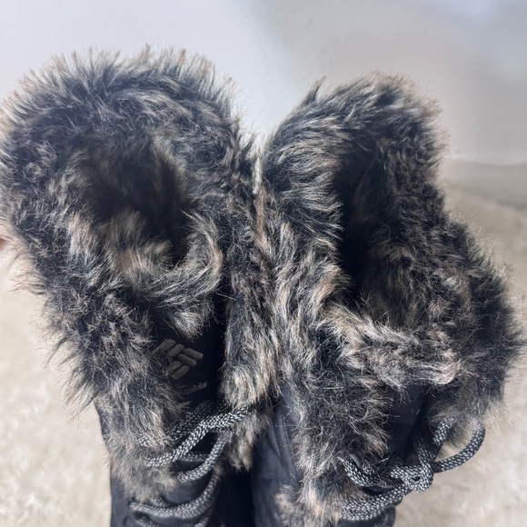 Columbia Minx Mid 3 Waterproof Omni grip black Snow Winter Boot Women's Shoe 8 - Picture 9 of 15